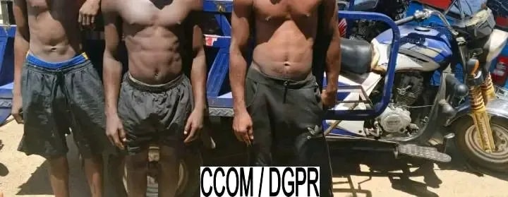 Bénin : 03 présumés voleurs de tricycle à Cotonou arrêtés par la police à Pahou